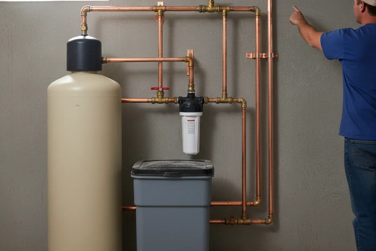 Whole-house water treatment system installed in Monon